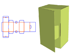 promotion packaging box design,packaging structure design